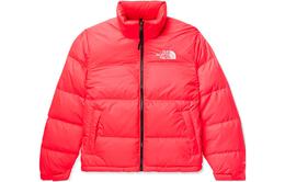 The North Face: Красный пуховик 