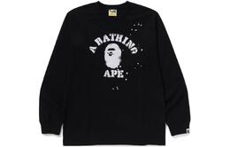 A BATHING APE: Чёрная футболка 