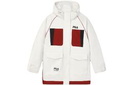 Fila: Белый пуховик 