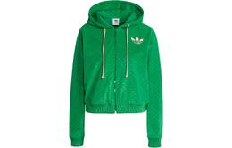 Adidas Originals: Зелёная толстовка 