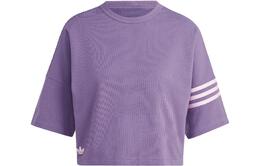 Adidas Originals: Фиолетовая футболка 