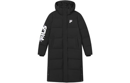 Fila: Чёрный пуховик 