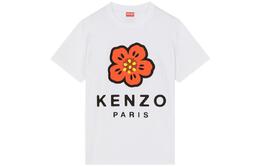 Kenzo: Белая футболка 