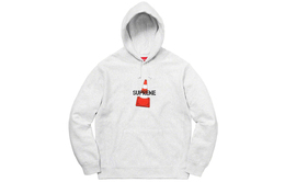 Supreme: Серая толстовка 