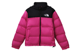 The North Face: Розовый пуховик 