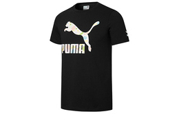 PUMA: Чёрная футболка 