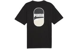 PUMA: Чёрная футболка 