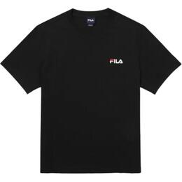 Fila: Чёрная футболка 