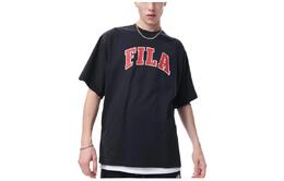 Fila: Чёрная футболка 