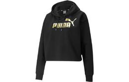 PUMA: Чёрная толстовка 