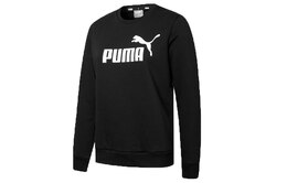 PUMA: Чёрная толстовка 