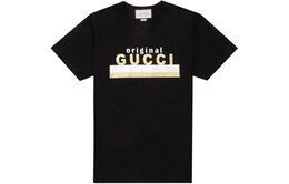 Gucci: Чёрная футболка 