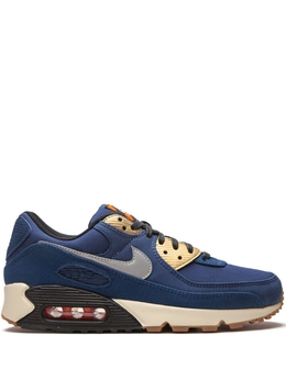 Nike: Синие кроссовки  Air Max 90