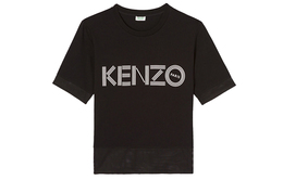 Kenzo: Чёрная футболка 