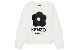 Kenzo: Белая толстовка 