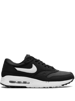 Nike: Чёрные кроссовки  Air Max 1