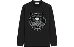 Kenzo: Чёрная толстовка  Paris