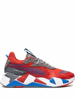 PUMA: Красные кроссовки  RS-X