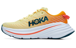 Hoka One One: Жёлтые кроссовки 