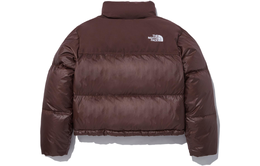 The North Face: Коричневый пуховик 