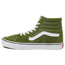 Vans: Зелёные кроссовки  Sk8-Hi