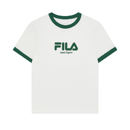 Fila: Белая футболка 