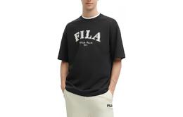 Fila: Чёрная футболка 