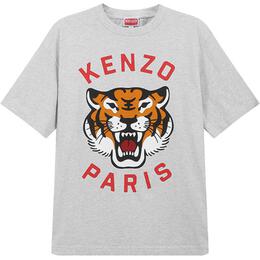 Kenzo: Белая футболка 