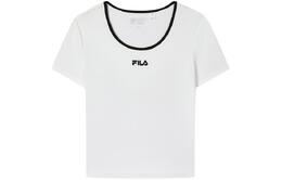 Fila: Белая футболка 