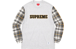 Supreme: Серая футболка 