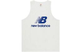 New Balance: Белая майка 