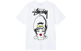 Stussy: Белая футболка 