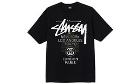 Stussy: Футболка цвета хаки 