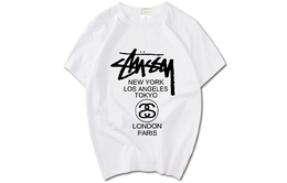 Stussy: Белая футболка 