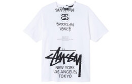 Stussy: Белая футболка 