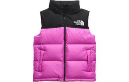 The North Face: Фиолетовый жилет 