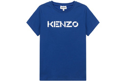 Kenzo: Синяя футболка 