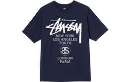 Stussy: Футболка цвета хаки 