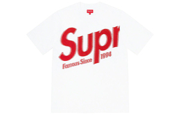 Supreme: Светлая футболка 