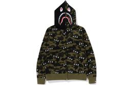 A BATHING APE: Зелёная толстовка 