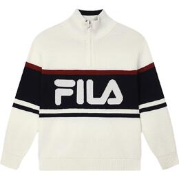 Fila: Белый свитер 