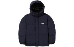 Fila: Тёмный пуховик 