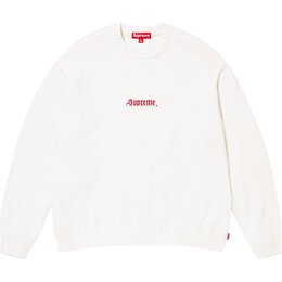 Supreme: Чёрный свитер 