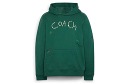 Coach: Зелёная толстовка 