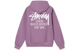 Stussy: Фиолетовая толстовка 