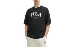 Fila: Чёрная футболка 