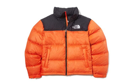 The North Face: Оранжевый пуховик  1996