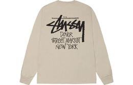 Stussy: Футболка цвета хаки 