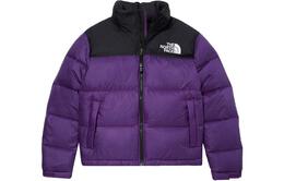 The North Face: Фиолетовый пуховик 