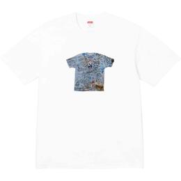 Supreme: Футболка цвета хаки 